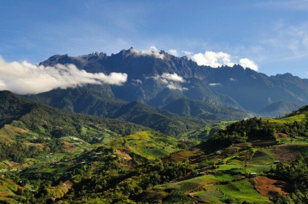 A Picture of Mount Kinabalu
